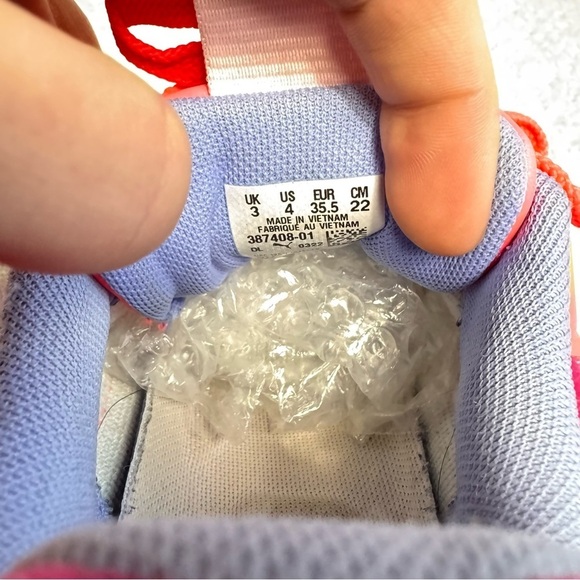 Puma RS-X heart embroidered Valentines limited edition running shoes pink velour - Picture 13 of 14